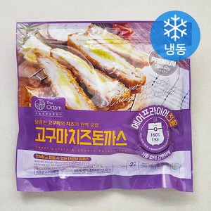 더오담 고구마 치즈 돈까스 (냉동), 390g, 1개