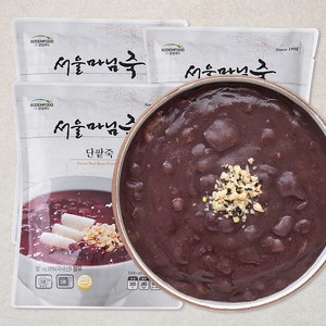 서울마님 단팥죽 (냉장), 300g, 3개