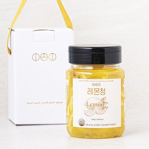 짱죽 진한 이오이 수제 레몬청, 500g, 1개