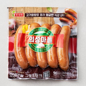 롯데햄 의성마늘 그릴프랑크 소시지, 350g, 1개