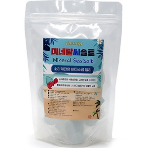 챔프 소라게 전용 미네랄 씨솔트 젤리 갑각류 사료, 15g, 20개