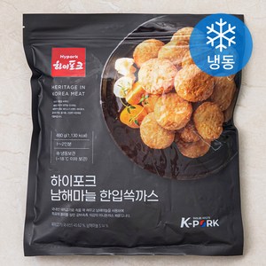 하이포크 남해마늘 한입쏙까스 (냉동), 480g, 1개