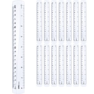 델리 잡기 쉬운 자 20cm, 투명, 15개