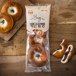 기린 빅 단팥빵 3입, 300g, 1개