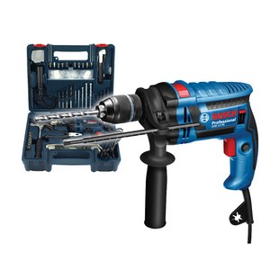 [KC인증]보쉬 액세사리 수공구 전동드릴 100종 세트 GSB1300RE DIY KIT 650W, 1개