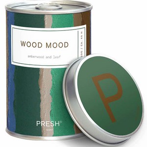 프레쉬 소이 캔들 향초 미디엄 220g, WOOD MOOD 앰버우드, 1개