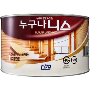 KCC페인트 누구나니스 유광, 투명, 1L, 1개