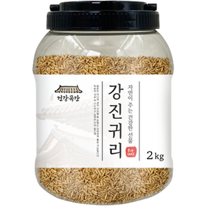 건강곡간 강진귀리 통, 2kg, 1개