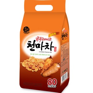 우리차 실속형 콘푸레이크 천마차, 18g, 80개입, 1개