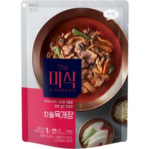 더미식 차돌 육개장, 350g, 1개