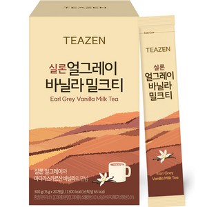 티젠 실론 얼그레이 바닐라 밀크티, 15g, 20개입, 1개