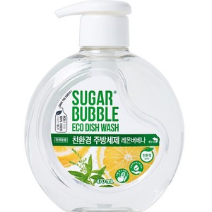 슈가버블 친환경 주방세제 레몬버베나, 470ml, 1개