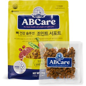 에이비씨케어 전연령 조인트 서포트 소프트사료, 닭, 1kg, 1개