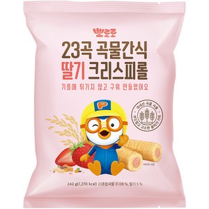 뽀로로 크리스피롤, 딸기맛, 240g, 1개