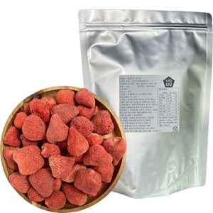 동결건조 달콤하고 바삭한 말린 딸기, 150g, 1개