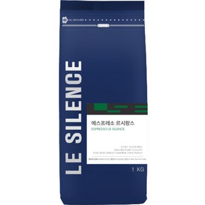 르시랑스 프리미엄 블렌드 에스프레소 원두 커피, 홀빈(분쇄안함), 1kg, 1개