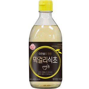 오뚜기 이천쌀로 만든 막걸리 식초, 345ml, 1개