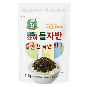 지도표성경 스틱형 한끼 돌자반 김 랜덤발송 14p, 112g, 1개