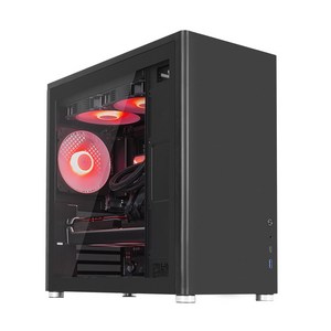 한성컴퓨터 데스크탑 블랙 TFG AX3i706X (i7-13700KF WIN미포함 NVMe 500GB DDR5 16GB RTX3060), Fee DOS