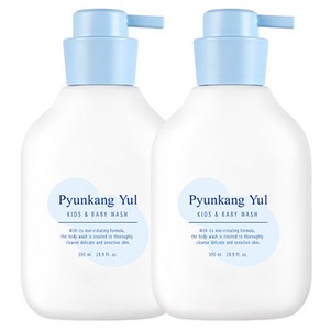 편강율 키즈 앤 베이비 바디워시 베이비파우더향, 590ml, 2개