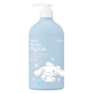 그린핑거 마이키즈 샴푸 프레쉬 그린향 산리오캐릭터즈 에디션, 500ml, 1개