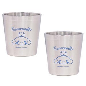 릴팡 시나모롤 이중 스텐컵, 혼합색상, 2개, 160ml