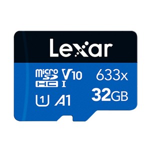 렉사 하이퍼포먼스 microSDXC 메모리카드 UHS-I 633x, 32GB, 1개