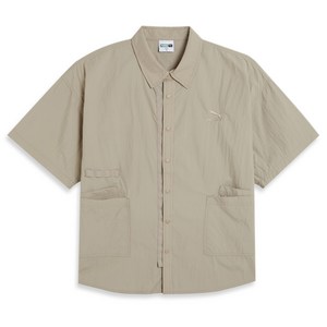 [PUMA]푸마_남성용_유틸리티 포켓 셔츠_UTILITY POCKET SHIRT_베이지_93380405