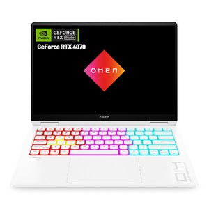 HP 2024 오멘 14 SLIM 코어Ultra9 인텔 14세대 지포스 RTX 4070, Ceramic White, 1TB, 32GB, WIN11 Home, 14-fb0076TX