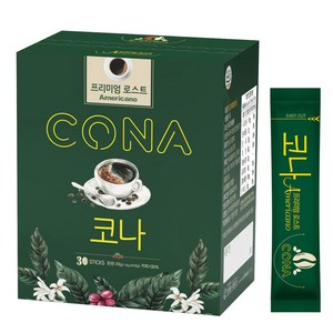 CONA 프리미엄 로스트 아메리카노 원두커피믹스, 1.6g, 30개입, 1개