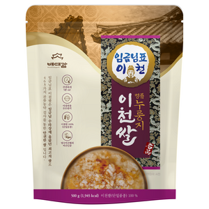 임금님표이천 누룽지, 500g, 1개