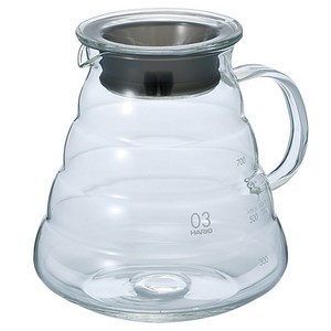 하리오 V60 렌지서버 클리어 XGS-INT-03TB, 단품, 800ml, 1개