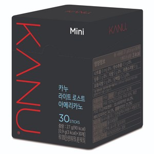 카누 라이트 로스트 아메리카노 원두커피믹스, 0.9g, 30개입, 1개