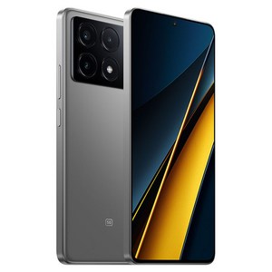 샤오미 POCO X6 Po 5G 12GB + 512GB 공기계, 그레이