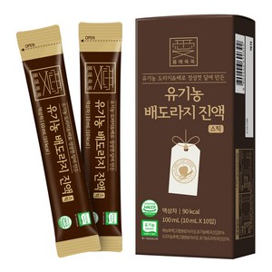 몸애쏙쏙 유기농 배도라지진액 스틱, 10ml, 10개