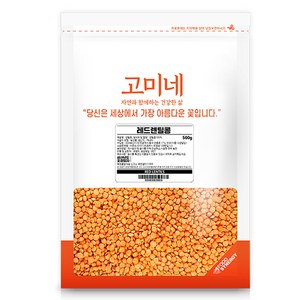 고미네 레드 렌틸콩, 500g, 1개