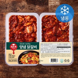 셰프쿡 맛있게나눠먹는 닭갈비 (냉동), 800g, 1개