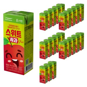 풀스키친 스위트사과 플러스 음료, 190ml, 24개