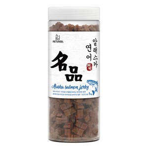 펫츠밀 강아지 명품 알래스카 연어 져키 간식, 1kg, 1개