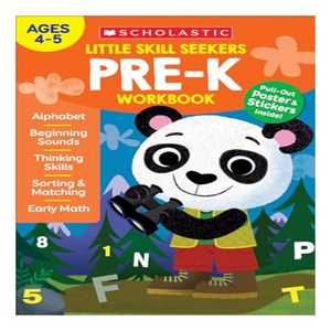 Little Skill Seekers: Pre-K Workbook, Scholastic Teaching Resources