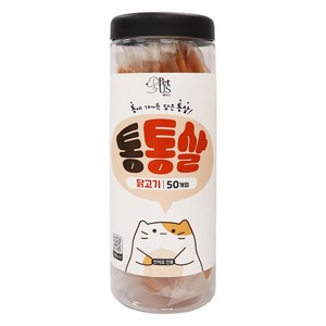 펫어스 고양이 반려묘간식 통통살 50p, 닭고기, 200g, 1개