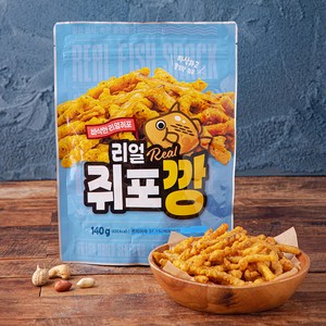 리얼 쥐포깡, 140g, 1개