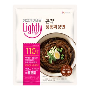 라이틀리 곤약 정통짜장면 2인분, 456g, 1개