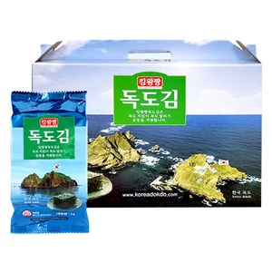 독도김 킹왕짱 도시락김 4g x 20p 선물세트, 1세트