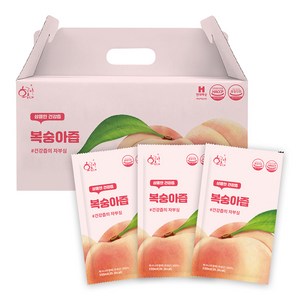 황금이네 물없이 갈아만든 NFC 복숭아즙 50p, 5L, 1개