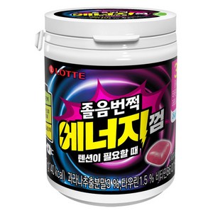 롯데웰푸드 졸음번쩍 에너지껌, 87g, 1개