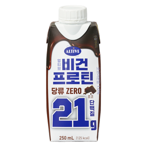 얼티브 비건 프로틴 초코, 250ml, 1개