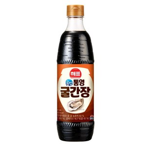 해표 통영 굴간장, 1개, 840ml