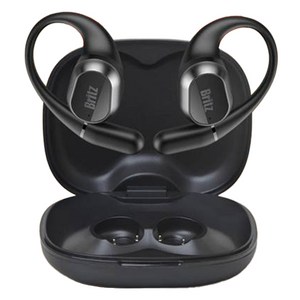 브리츠 리얼핏5 블루투스 오픈형 이어폰, Realfit5, 블랙
