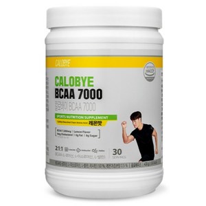 칼로바이 BCAA 7000 부스터 필수아미노산 헬스 보조제 레몬맛, 1개, 420g